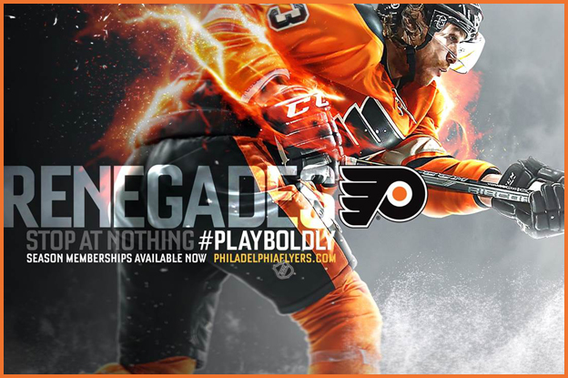 Philadelphia Flyers - "Play Boldly"