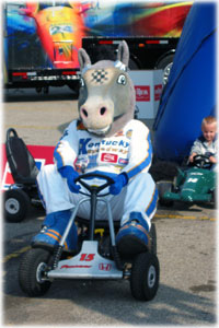 Kentucky Speedway Mascot - Horsepower